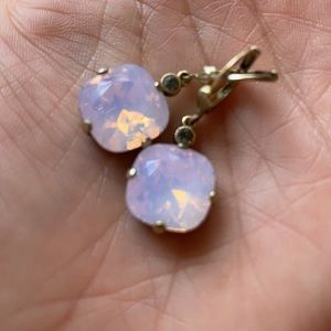Lavender Opalite earrings